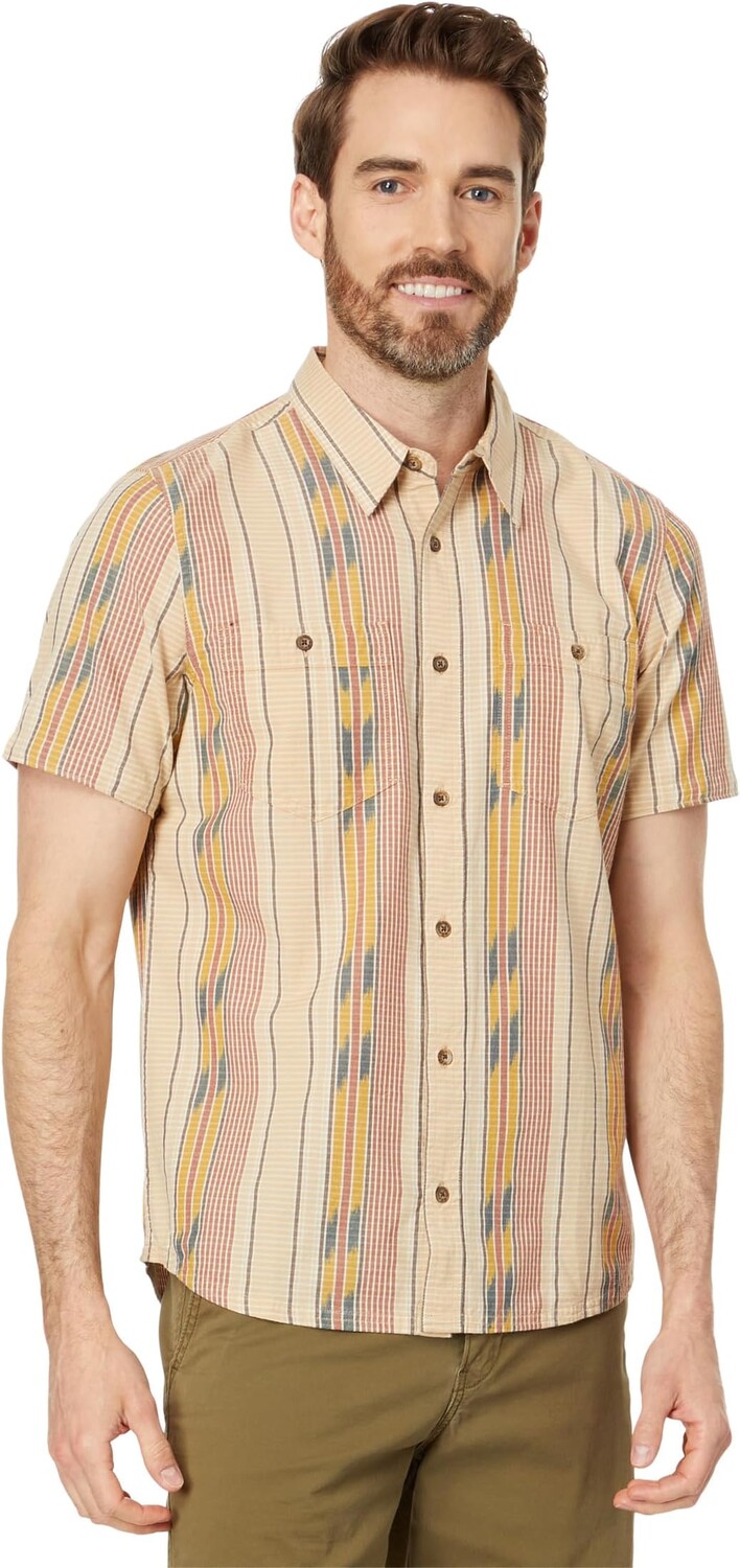 

Рубашка Toad&Co Smythy Short Sleeve Shirt, цвет Chai Ikat