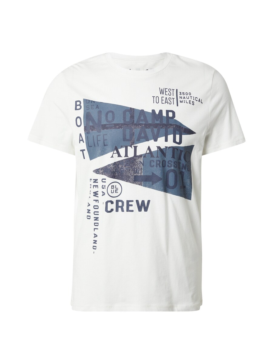 

Футболка CAMP DAVID, Wool white