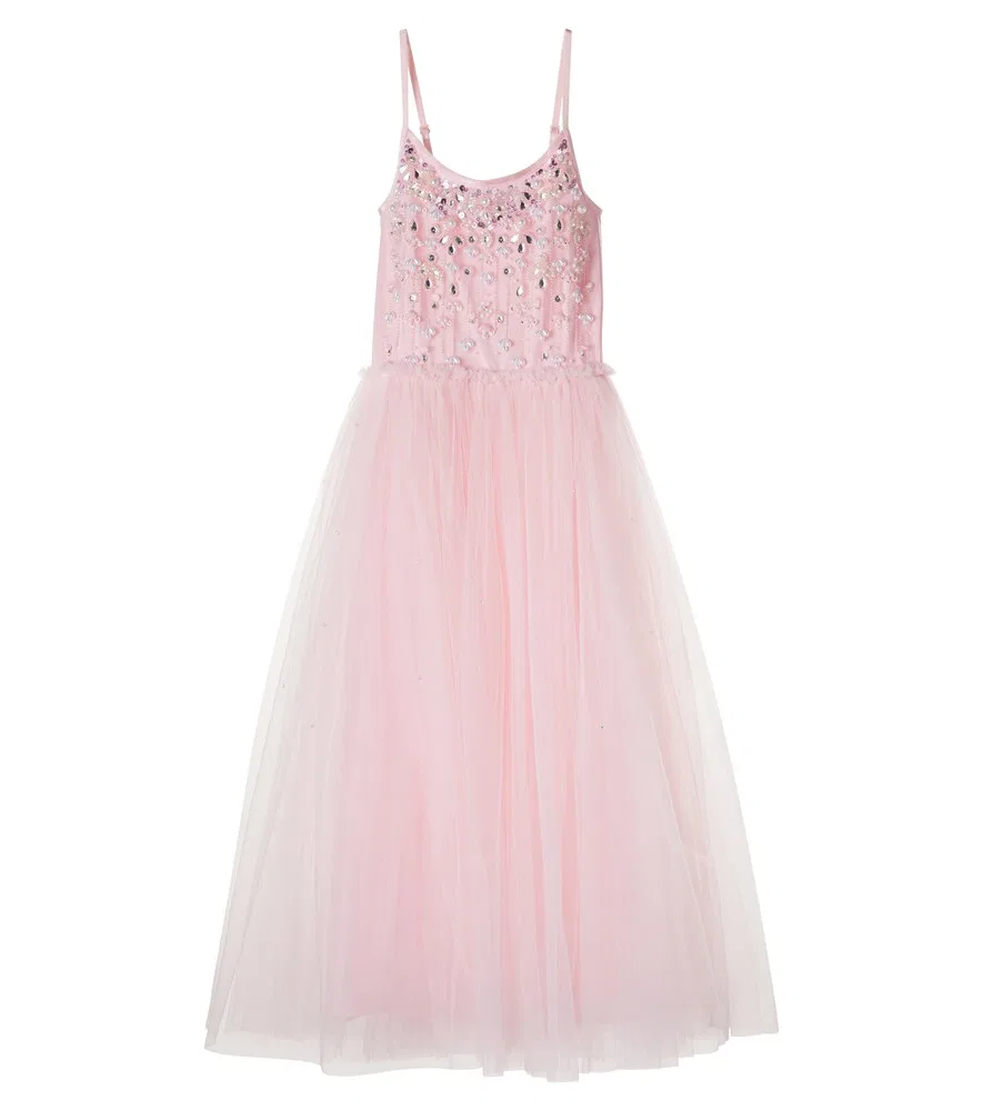 Платье из тюля с блестящей отделкой от Shimmering Shore Tutu Du Monde, розовый