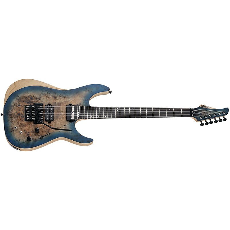 

Электрогитара Schecter Guitars 1507 Reaper-6 FR S Electric Guitar, Floyd Rose, Satin Sky Burst