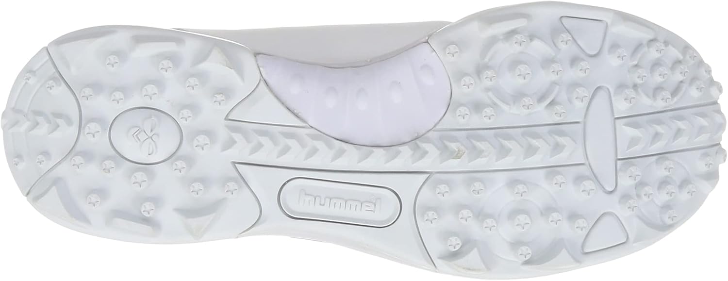 Мужские кроссовки для футзала hummel, белый/красный — фото 4