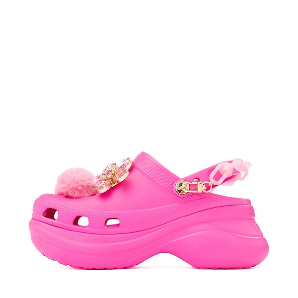 Сабо Womens Crocs Classic Bae Disruptive Platform Clog, цвет Electric Pink