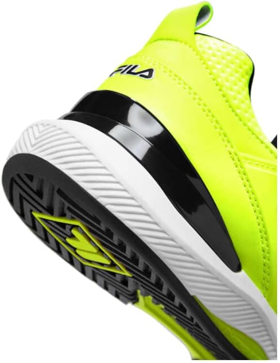 Мужские кроссовки Fila Speedserve Energized, белый/черный/желтый — фото 4