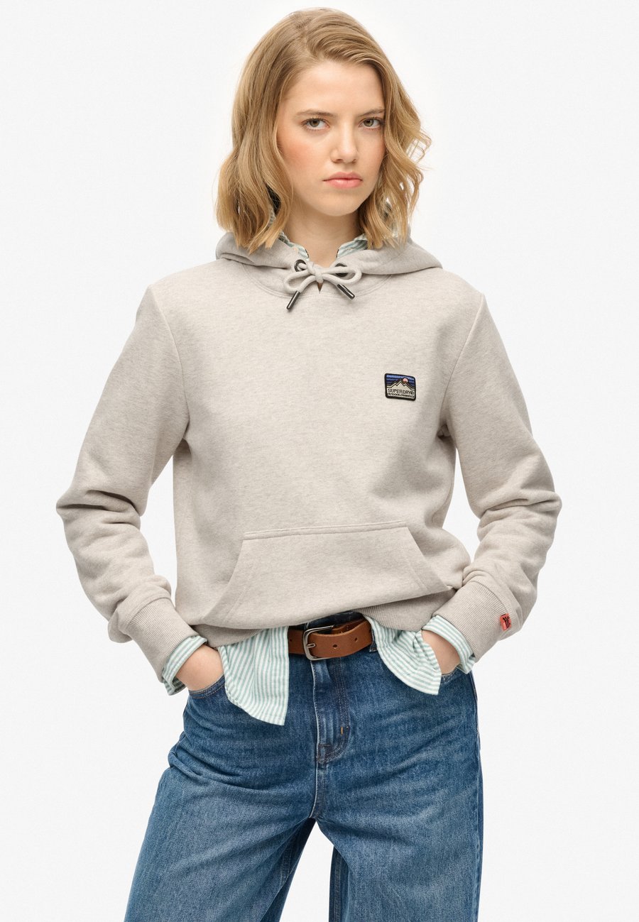 

Худи Superdry & Co Hoodie, Oatmeal Marl/Beige