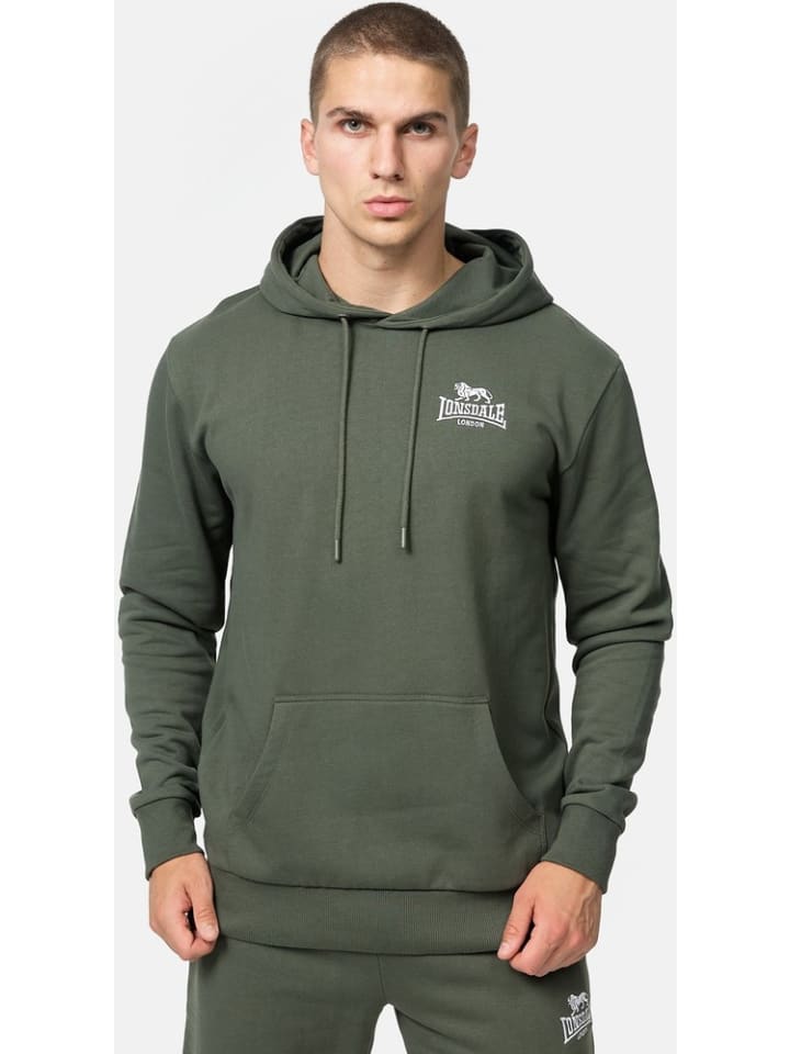 

Толстовка Lonsdale Hoodie, зеленый