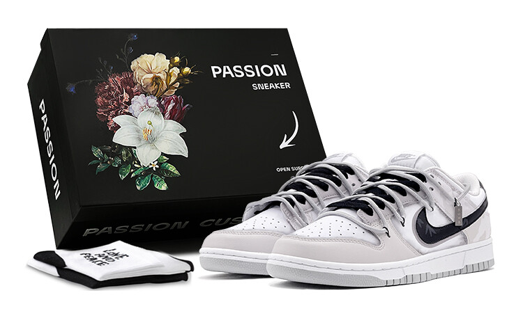 

Мужские кроссовки для скейтбординга Nike Dunk Low, серый