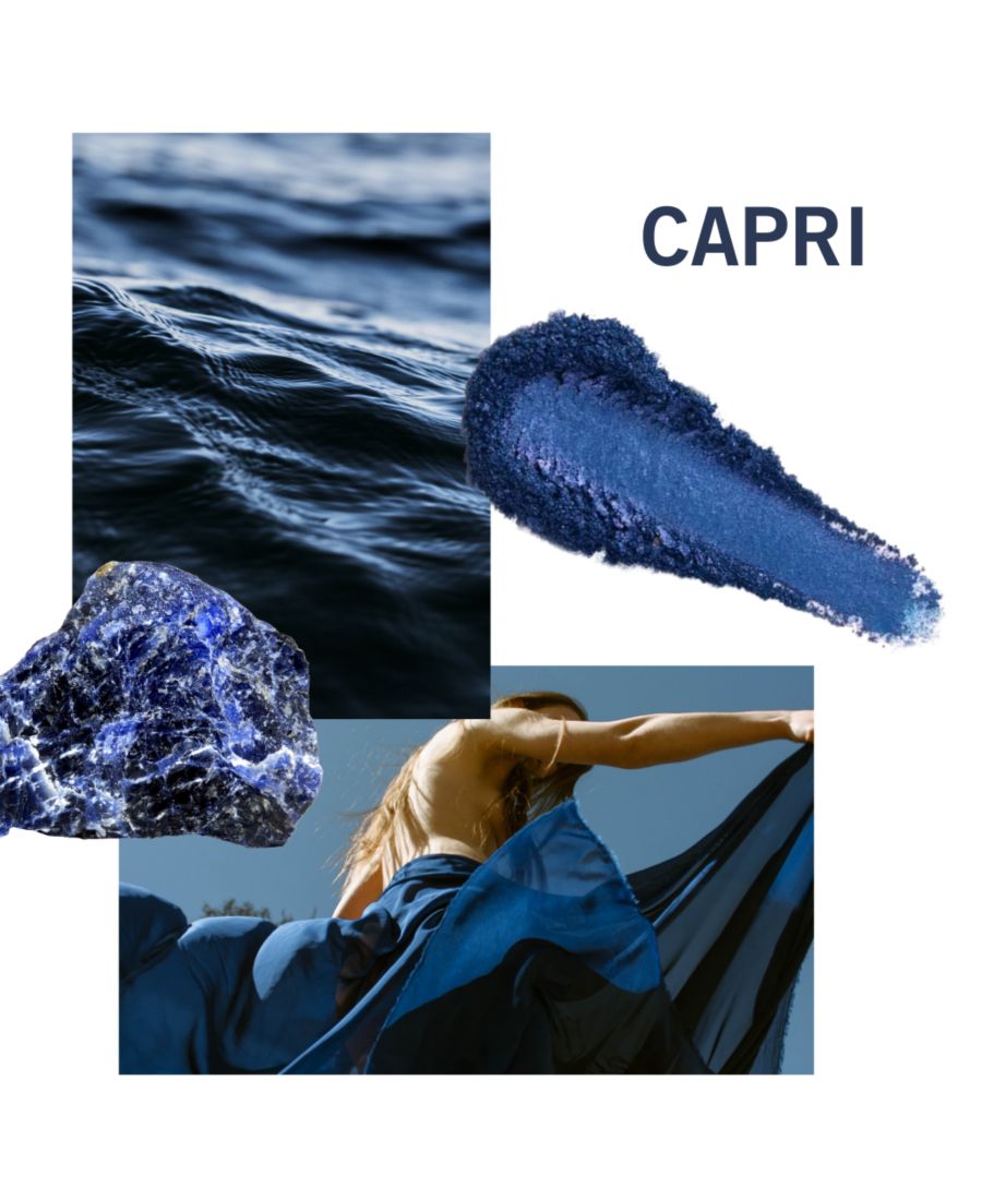 Пункт назначения Теневая Палка SIIA Cosmetics, цвет capri - navy glitter — фото 3