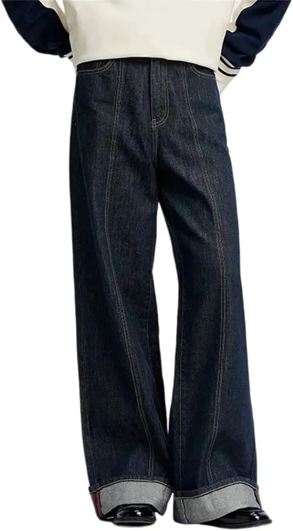 Джинсы свободные женские Original Color Denim