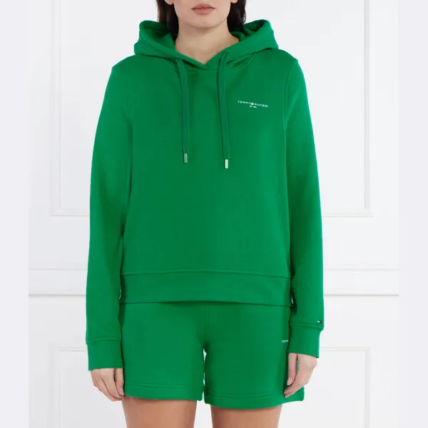 

Толстовка мини-боди свободного кроя с логотипом Tommy Hilfiger, зеленый