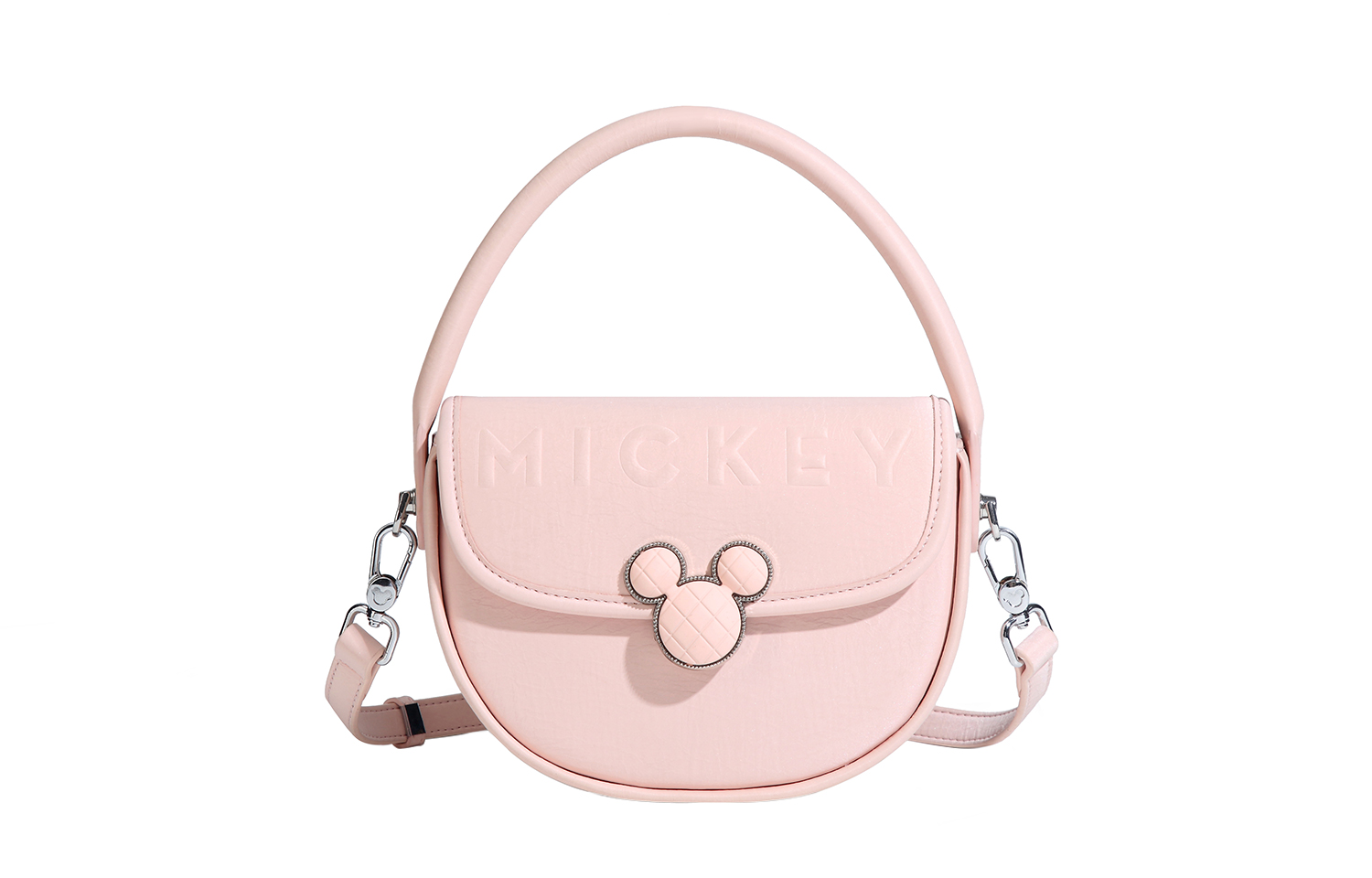 

Disney Микки серия ПУ подмышечная одно плечевая женская сумка Мультиколор, Cherry Blossom Pink