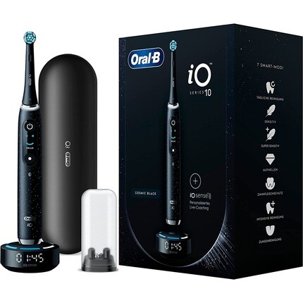 

Электрическая зубная щетка Oral-B Io Series 10, черная, Oral B