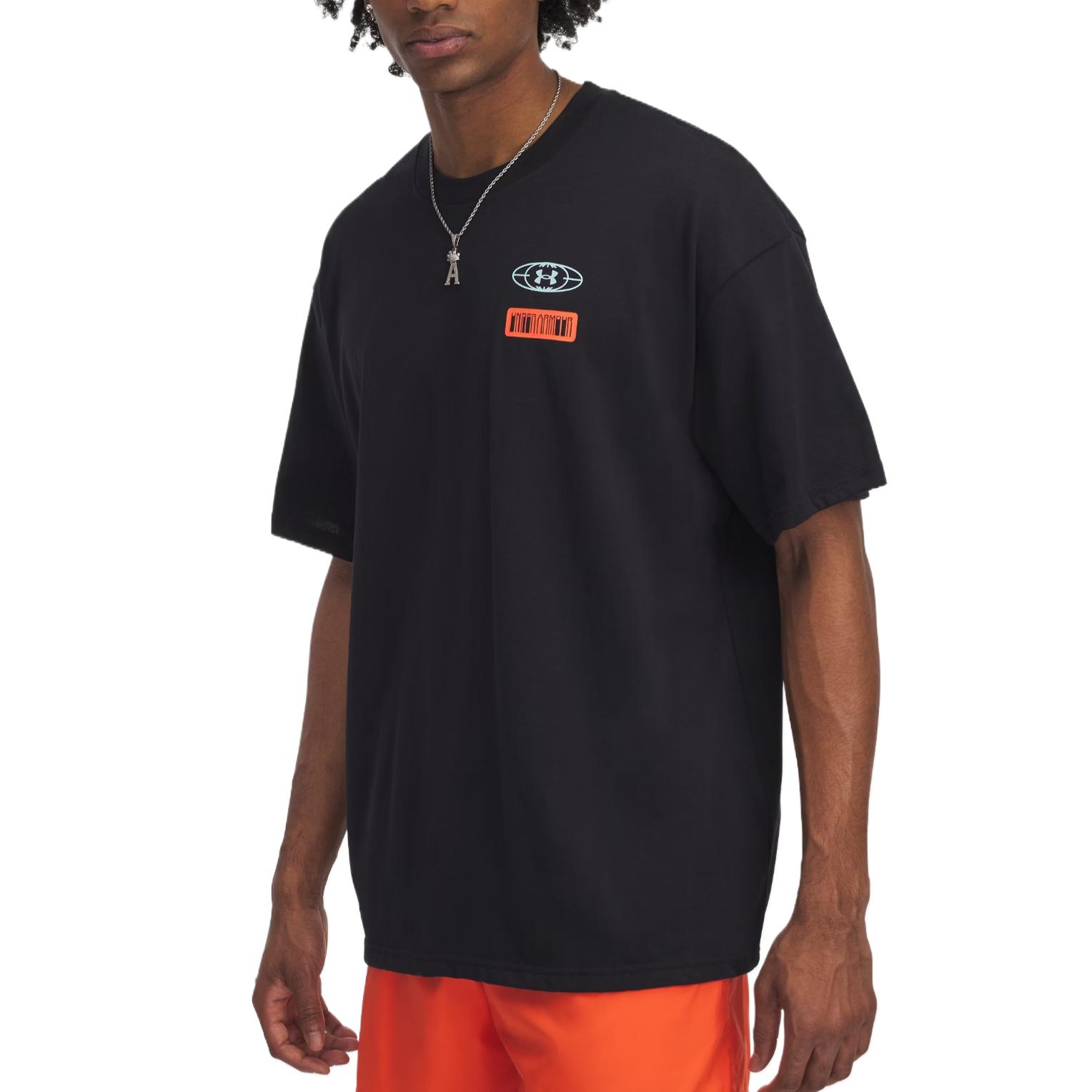 

Under Armour Футболка Hoops мужская black, Черный, Under Armour Футболка Hoops мужская black