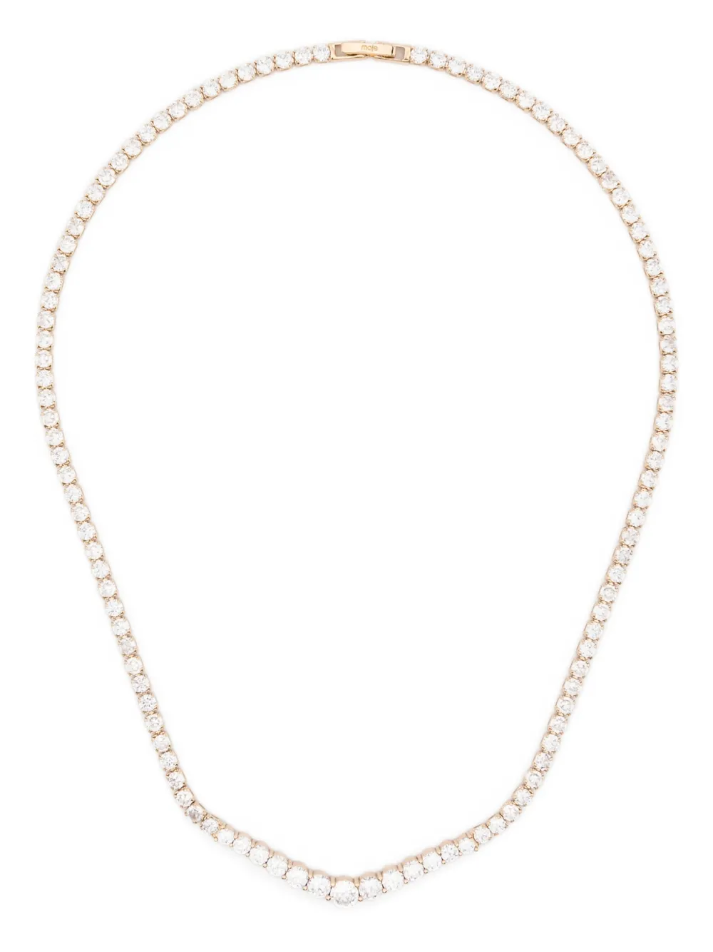 

Ожерелье с застёжкой и вставками из циркония Maje, золотистый