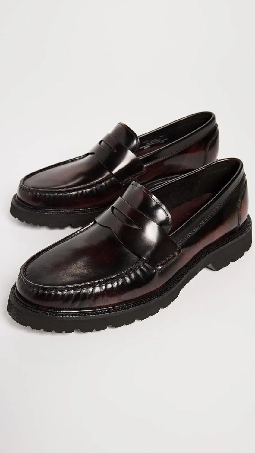 Лоферы Cole Haan American Classics Penny, Deep Burgundy/Black — фото 3