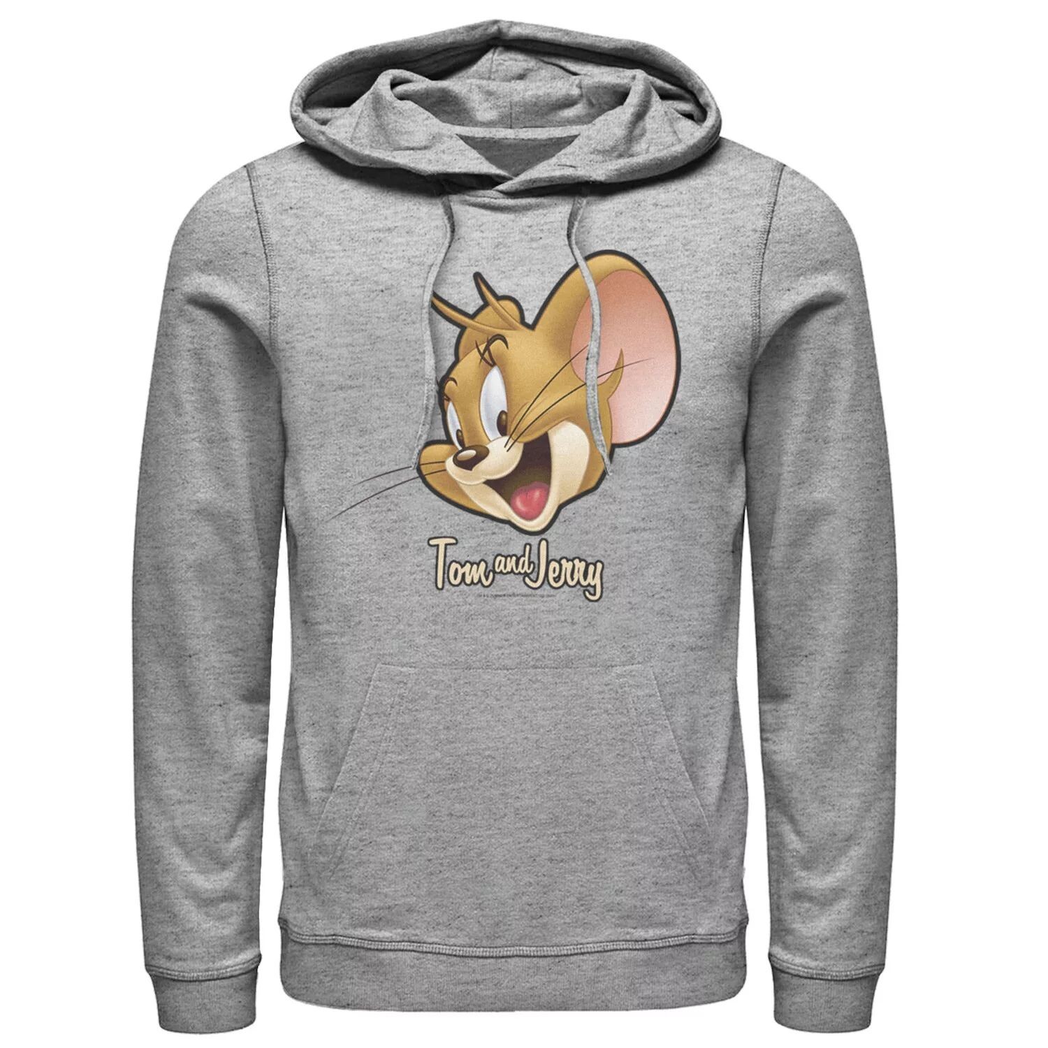 

Мужская толстовка с капюшоном Tom And Jerry Simple Jerry Big Face Licensed Character