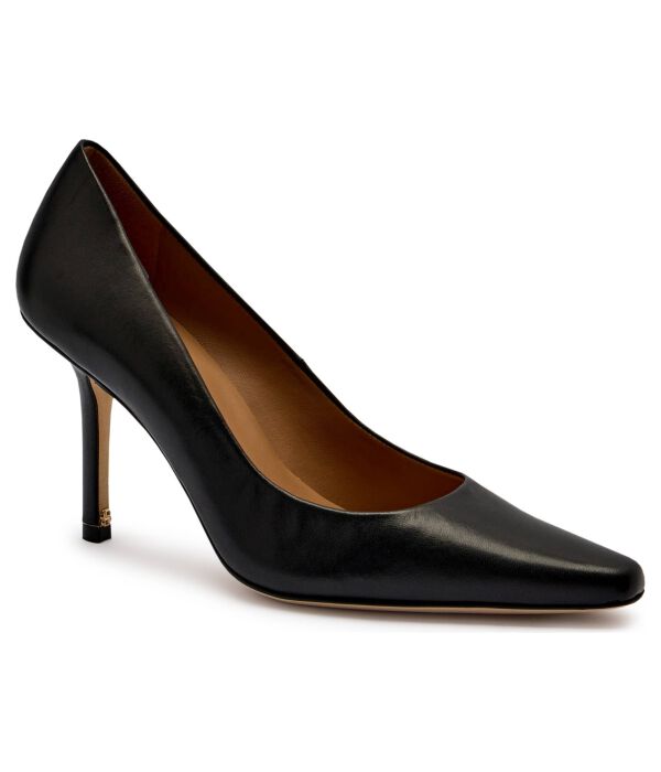Кожаные туфли на высоком каблуке charlize_pump90_na Boss, черный