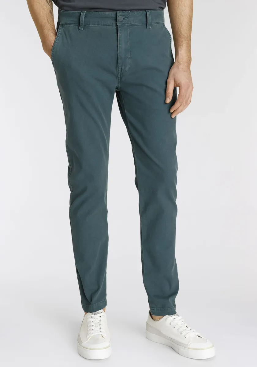 

Брюки-чиносы Levi's "LE XX CHINO SLIM TAPER" с логотипом бренда, зеленый