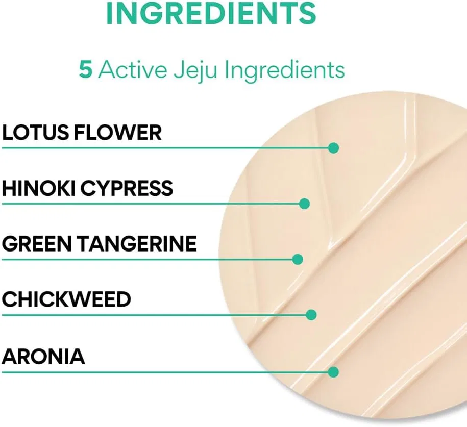 Солнцезащитный крем Innisfree UV Active Poreless Sunscreen SPF 50+ PA+++ 50 мл, цвет Ochre — фото 3