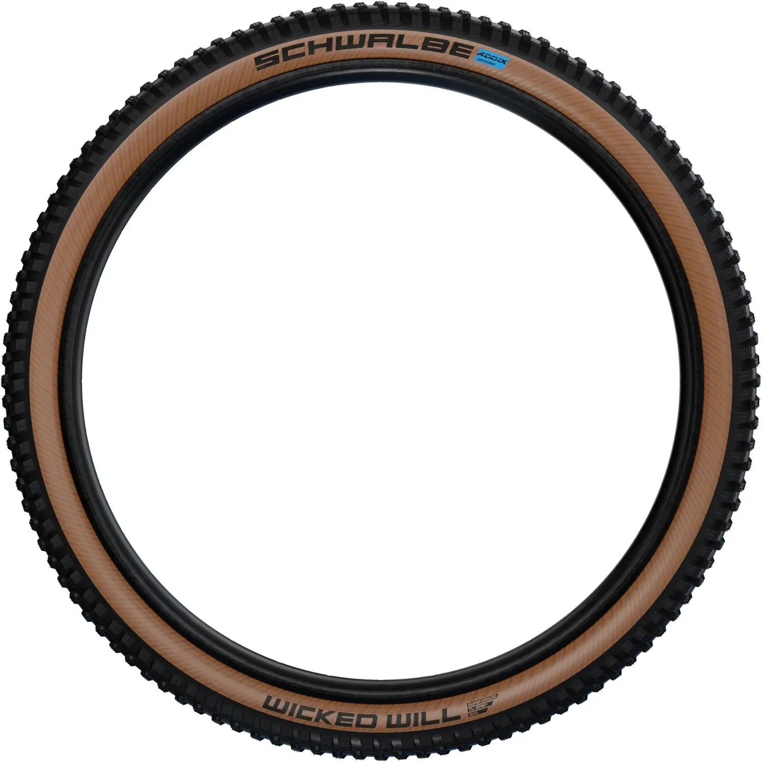 

Шины Wicked Will Evolution Super Race Addix Speedgrip Schwalbe, Black/Tan