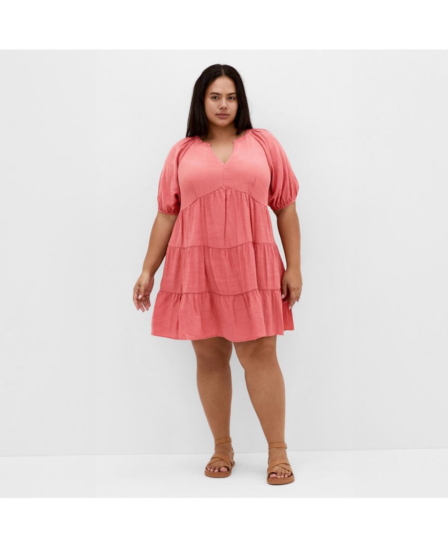 

Платье Kara больших размеров CITY CHIC, Cinnamon