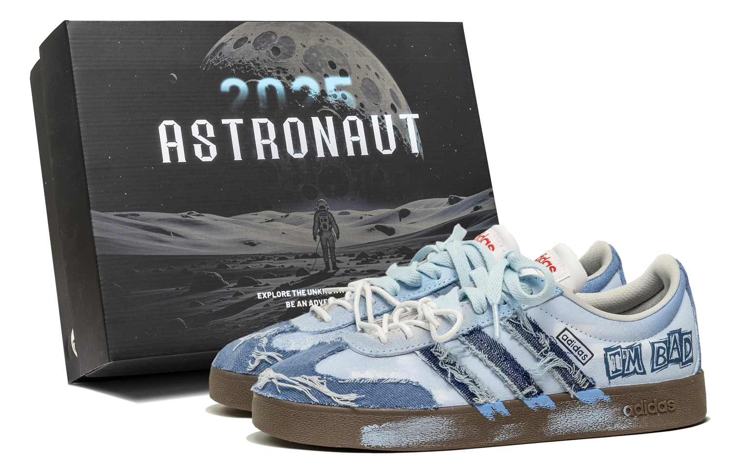 

VL COURT 2.0 Low top обувь для скейтбординга унисекс небесно- Adidas, синий