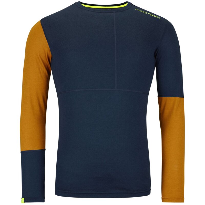 

Майка 185 рок-н-вуол с длинным рукавом м Ortovox, цвет deep ocean