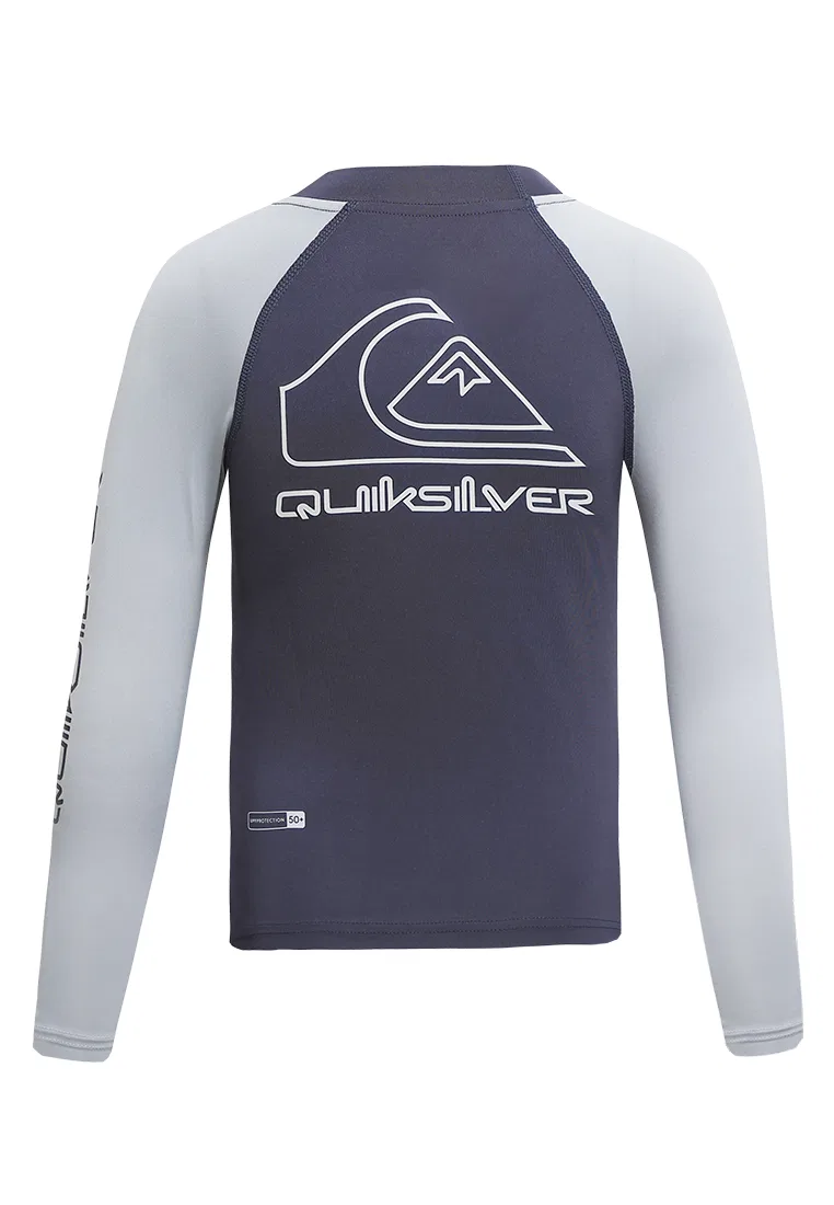 Футболка с длинным рукавом, детская, On Tour Quiksilver, чернильный — фото 2
