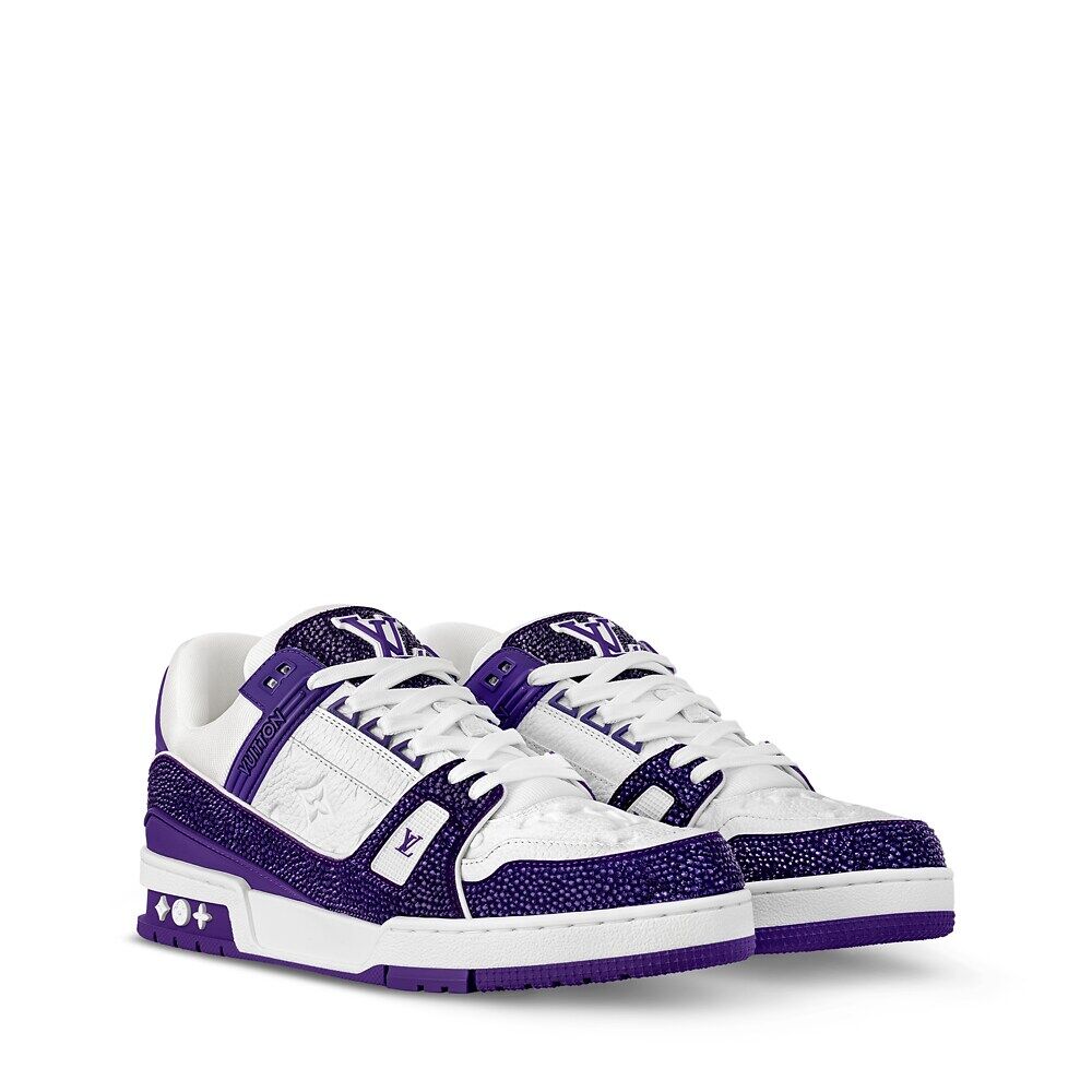 

Кроссовки LV Trainer Louis Vuitton, фиолетовый