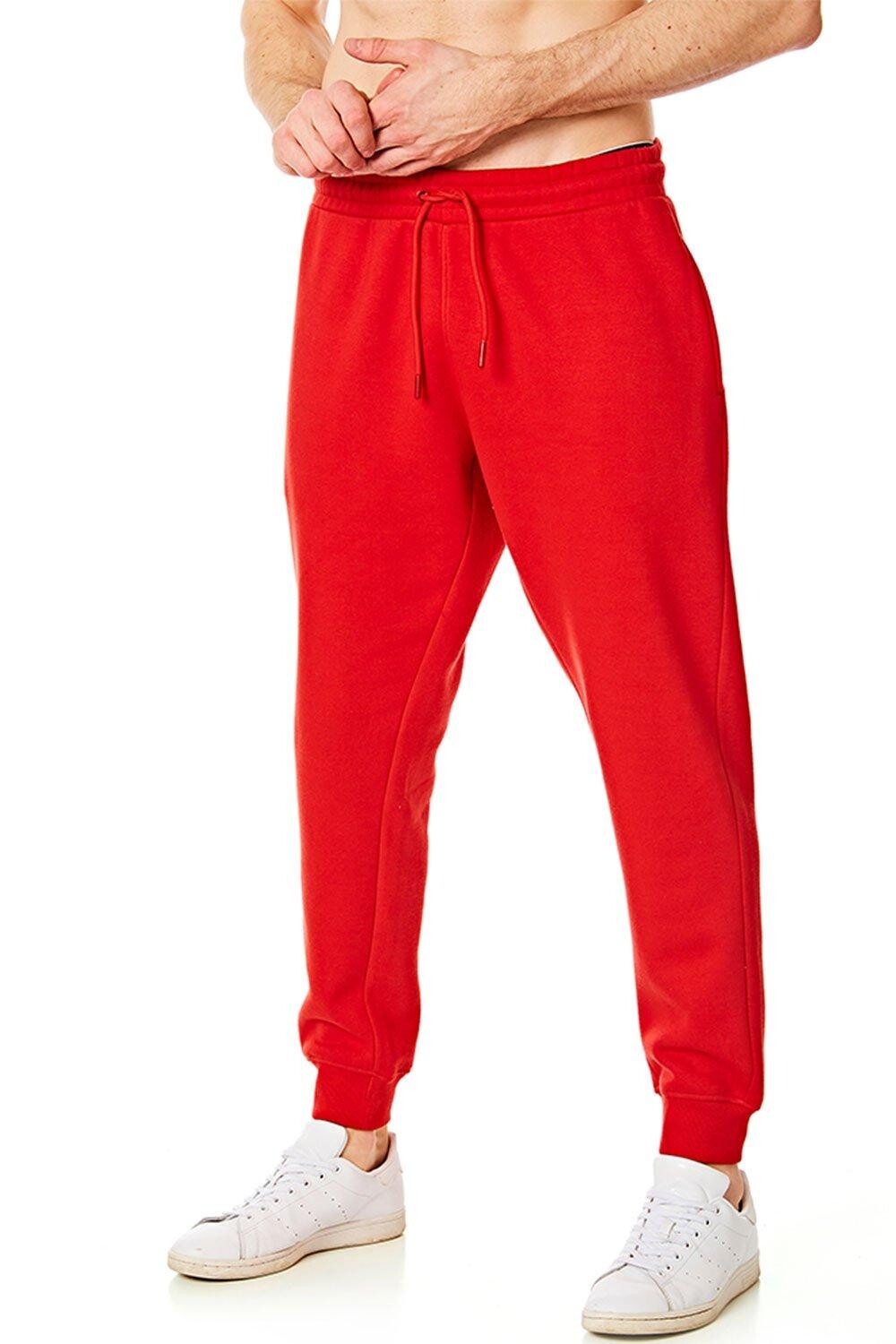 

Незаменимые джоггеры с манжетами RIPT Essentials, красный
