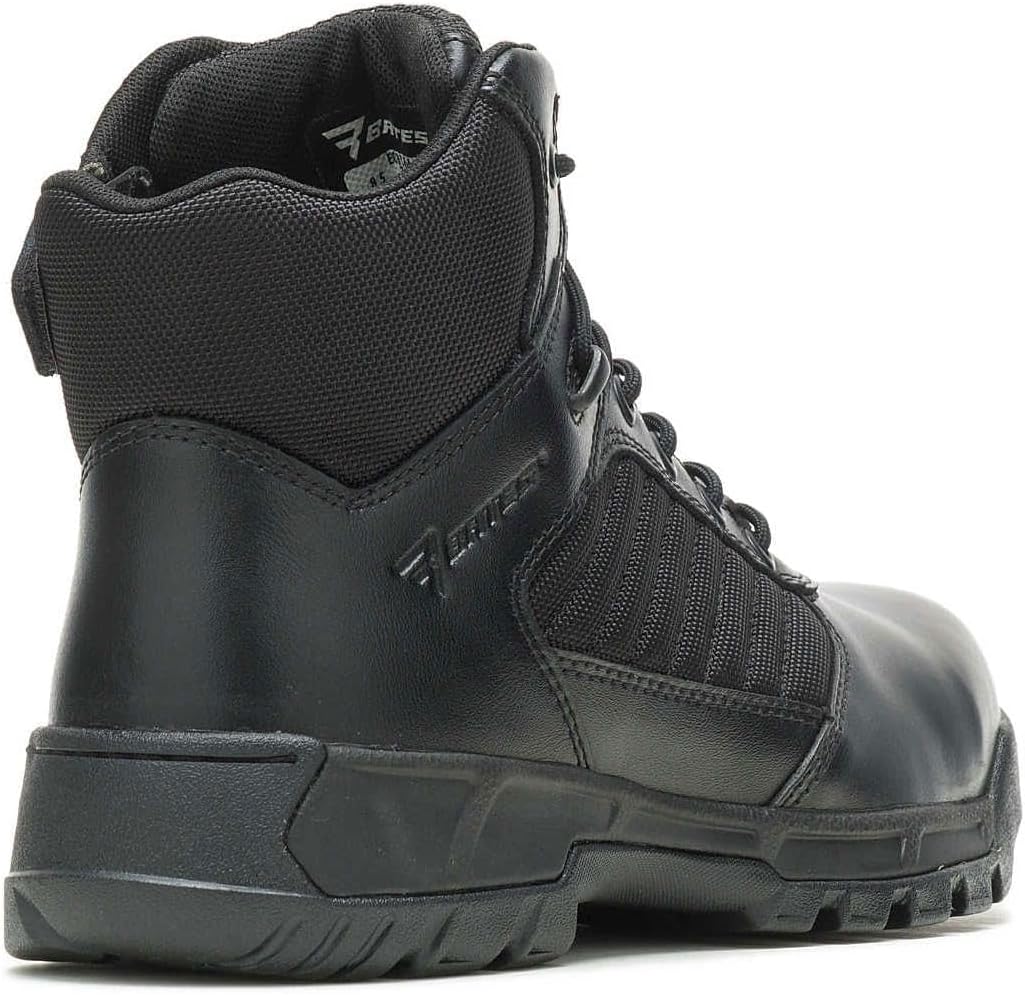 Мужские тактические кроссовки Bates Sport 2 Mid с боковой молнией и композитным носком, черный — фото 4