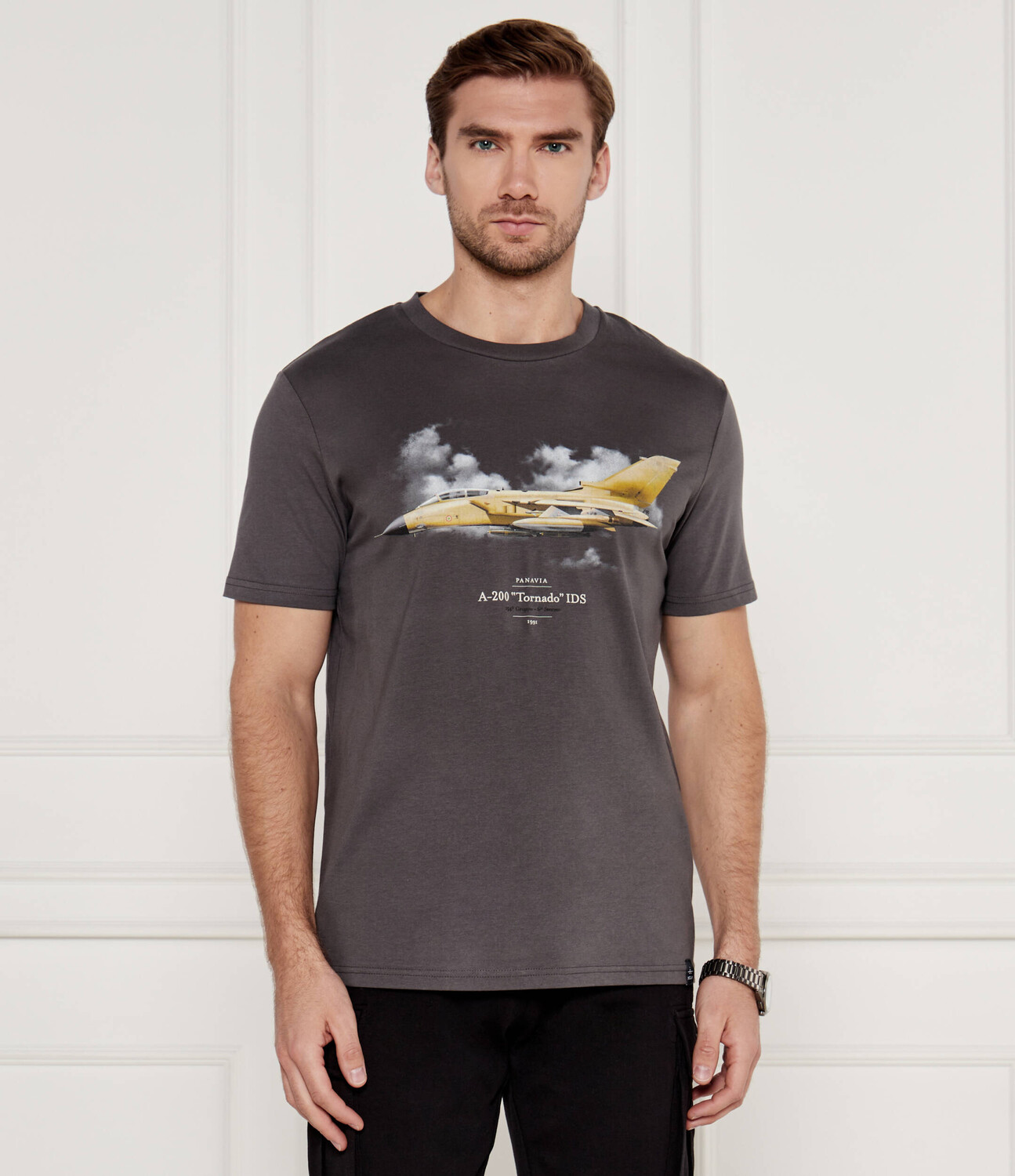 

Футболка Aeronautica Militare Regular Fit, цвет grafite