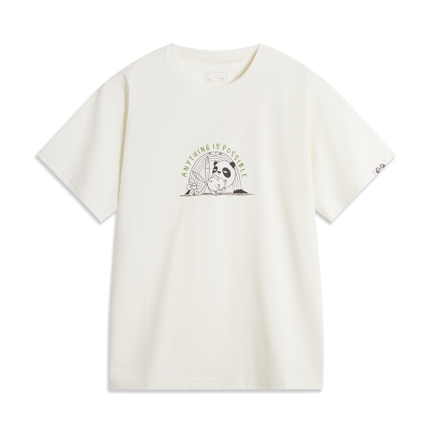 

Футболка спортивная LiNing Sports Trend Series женская экрю