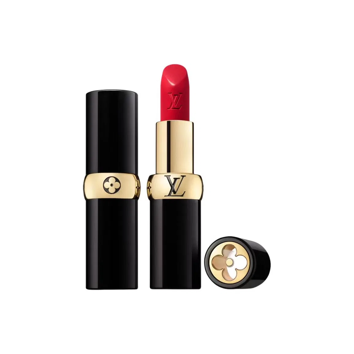 Помада Louis Vuitton Rouge Satin La Beauté оттенок Stellar Crush