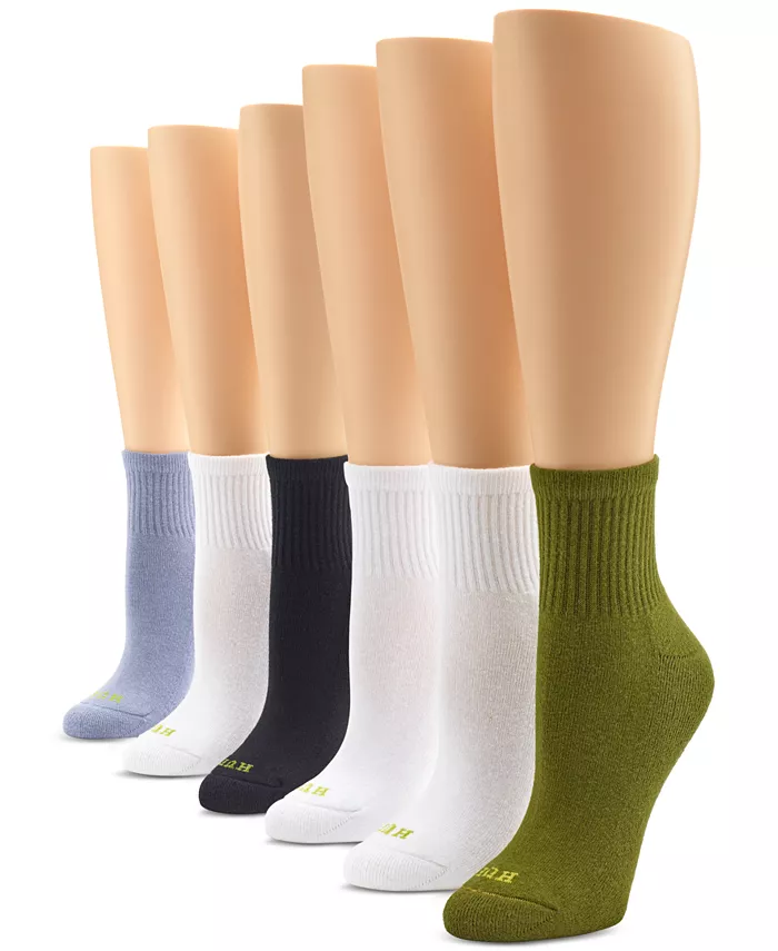 

Женские носки Mini Crew 6 пар U10227 Hue, зеленый