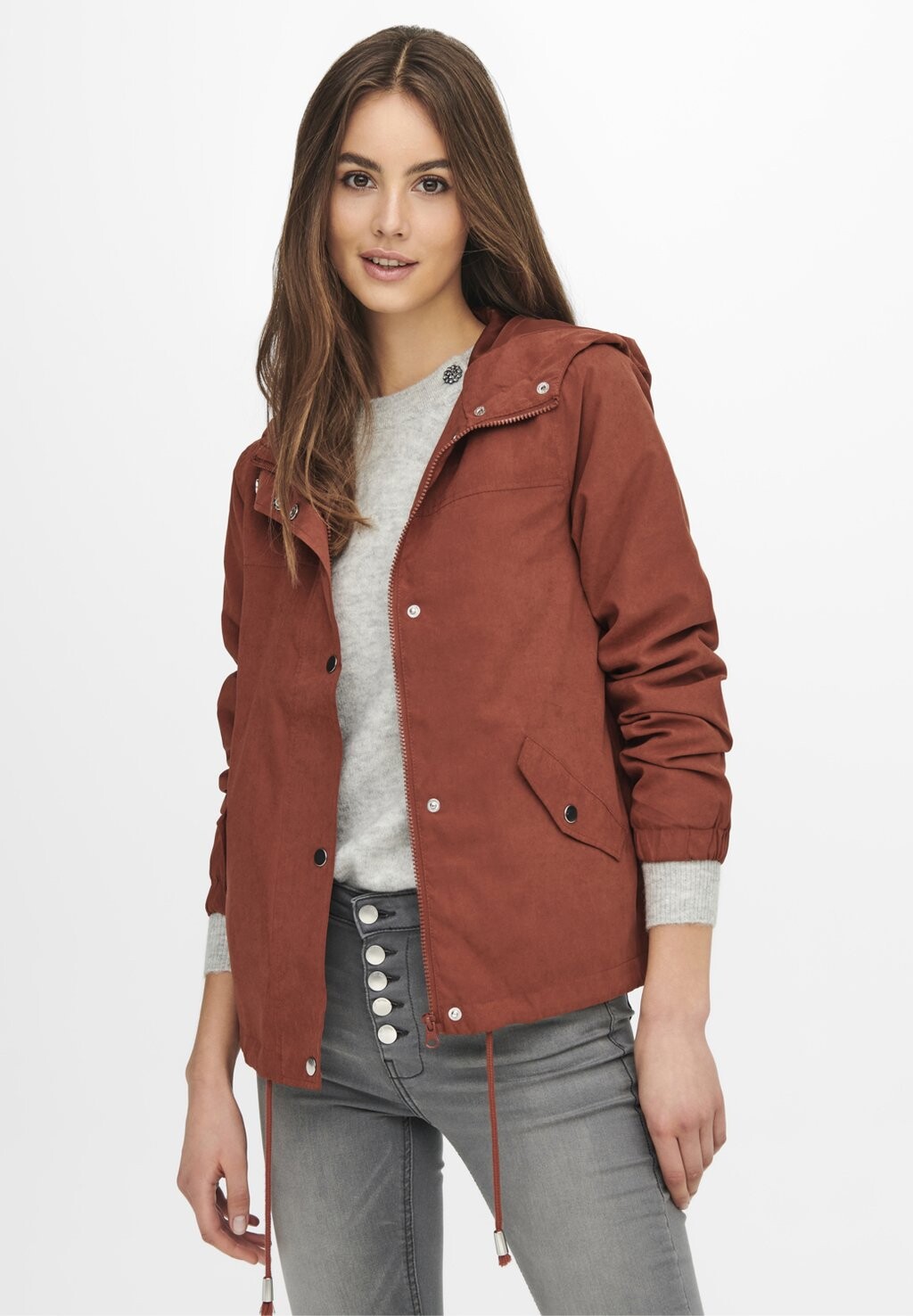 

Куртка JDY NEWHAZEL SHINE OTW NOOS, цвет metallic red