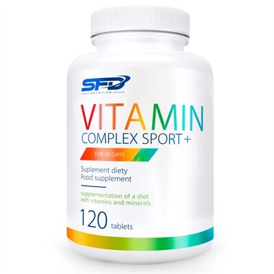

SFD, Nutrition Витаминный комплекс Спорт+ 120 таблеток