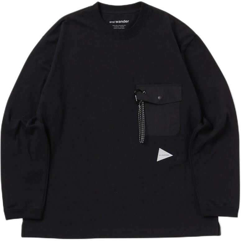 

76 Футболка And Wander, черная