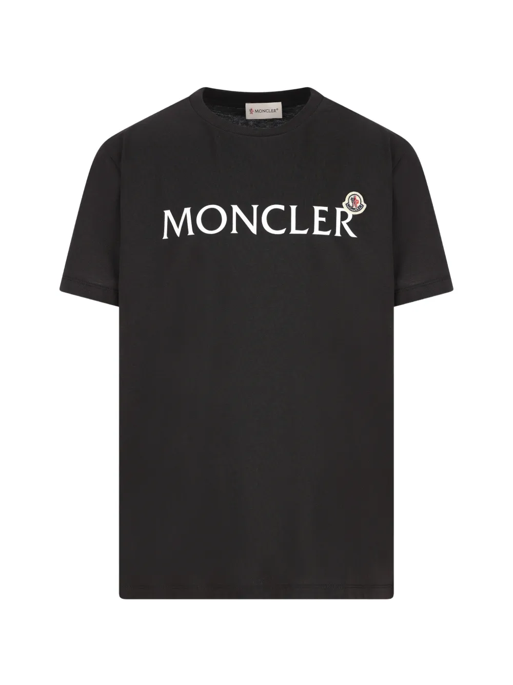 

Футболка с логотипом Moncler Enfant, черный
