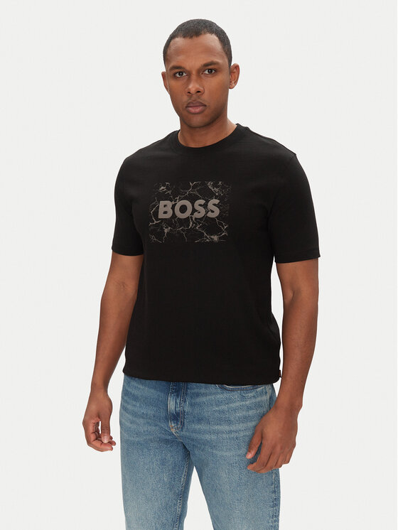 

Футболка обычного кроя Te_Logospace 50539186 Boss, черный