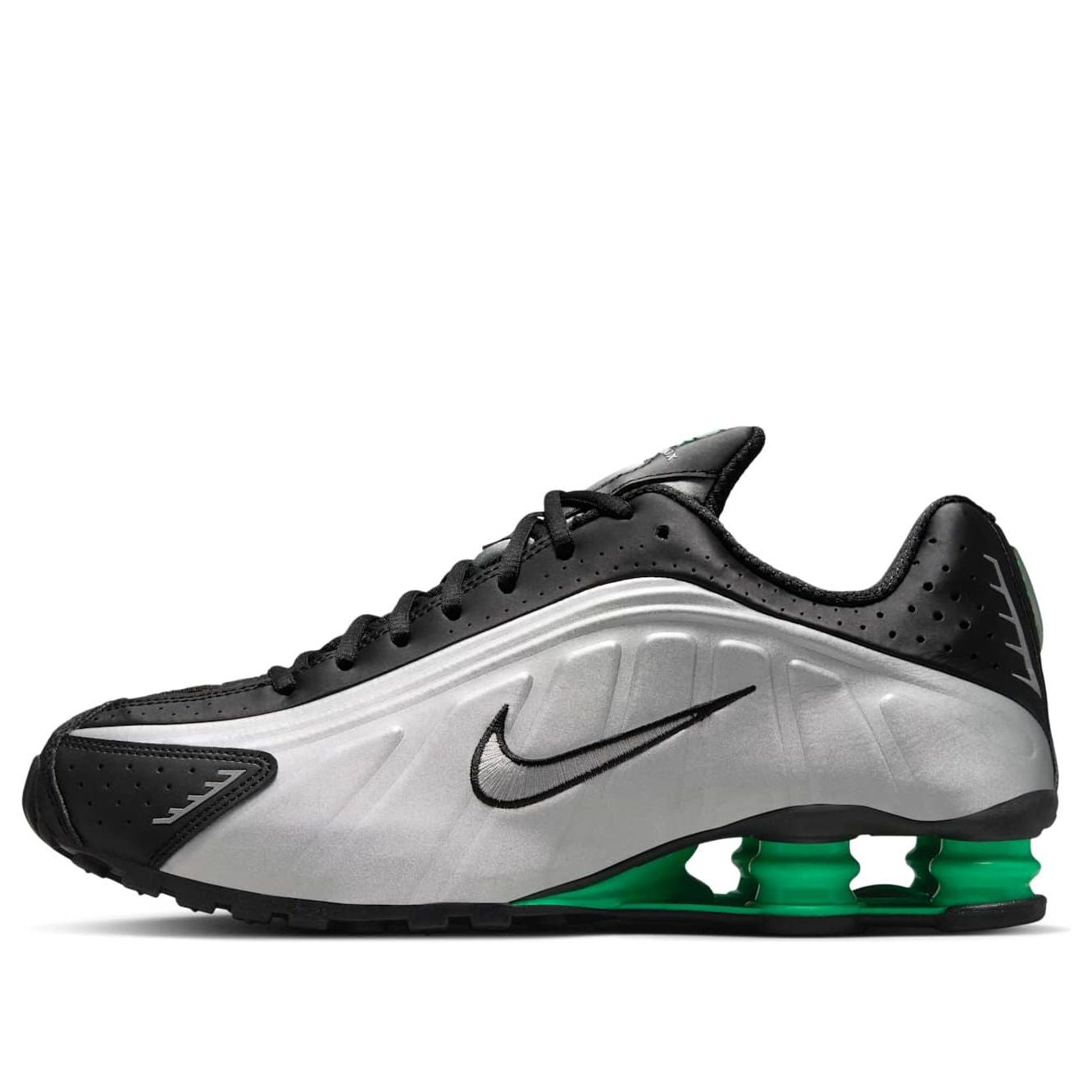 

Кроссовки Nike Shox R4 'Metallic Silver Green Shock'