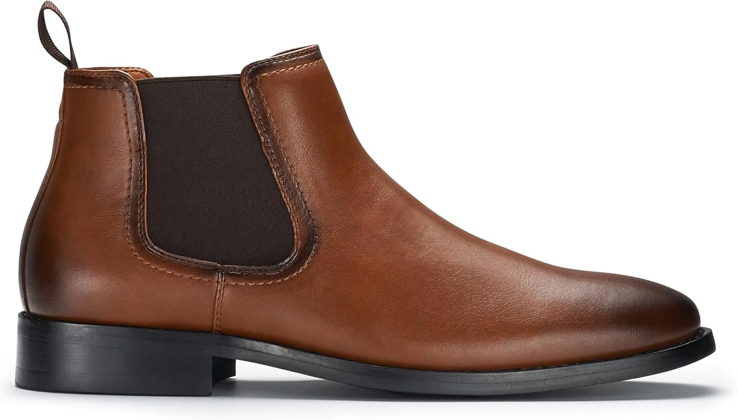 Мужские повседневные ботильоны-челси Ferro Aldo Sterling MFA606325 без шнурков, 3 Espresso Plain Toe — фото 2