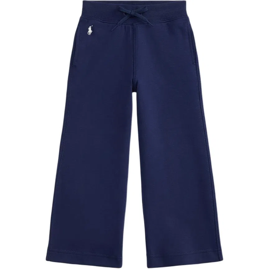 Детские трикотажные спортивные штаны Polo Ralph Lauren темно-синие