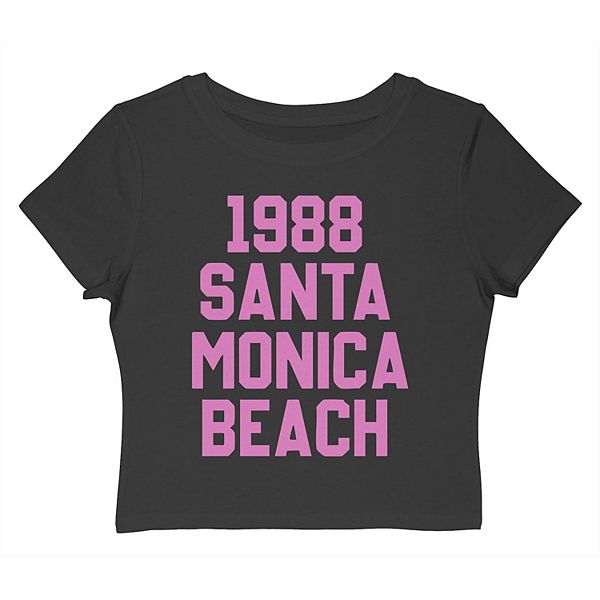 

Футболка Juniors' Grayson Threads The Label 1988 Santa Monica Beach Unbranded