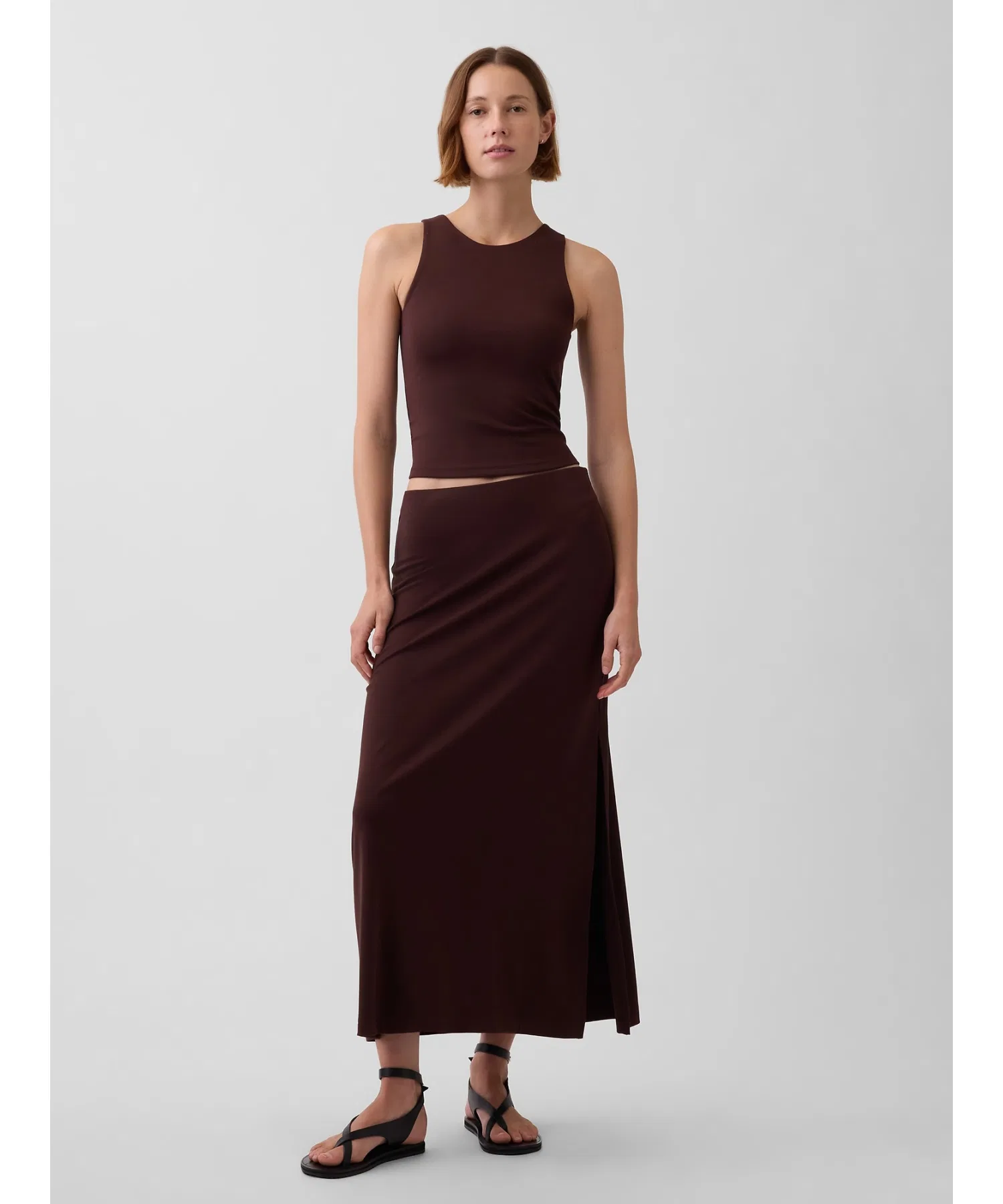 Женская юбка GAP Макси юбка из джерси