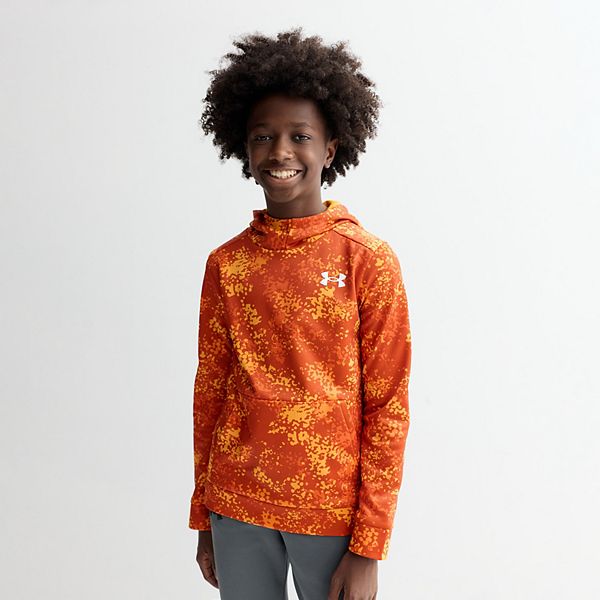 

Детская толстовка с принтом armour fleece Under Armour, Squad Orange