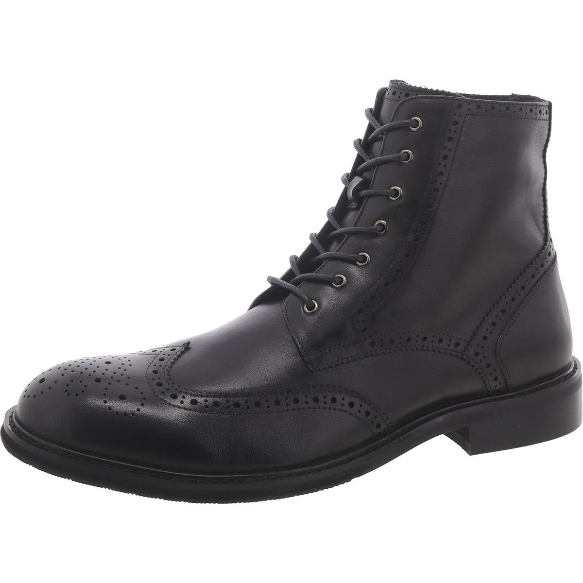 

Мужские кожаные ботинки-броги Xanddy Combat и ботинки на шнуровке Steve Madden, черный