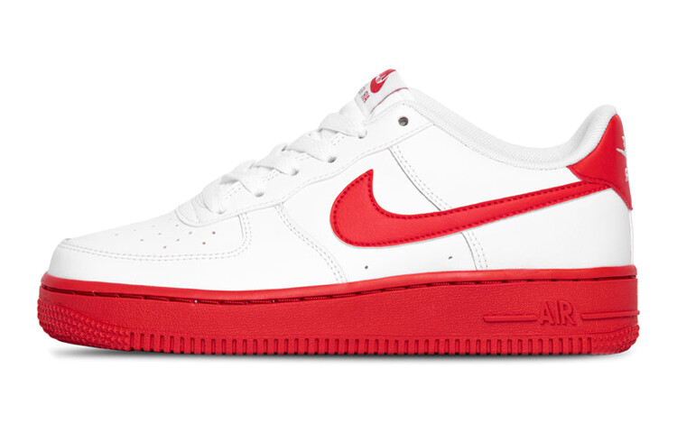 

Кроссовки Nike Air Force 1 Low White Red Midsole GS