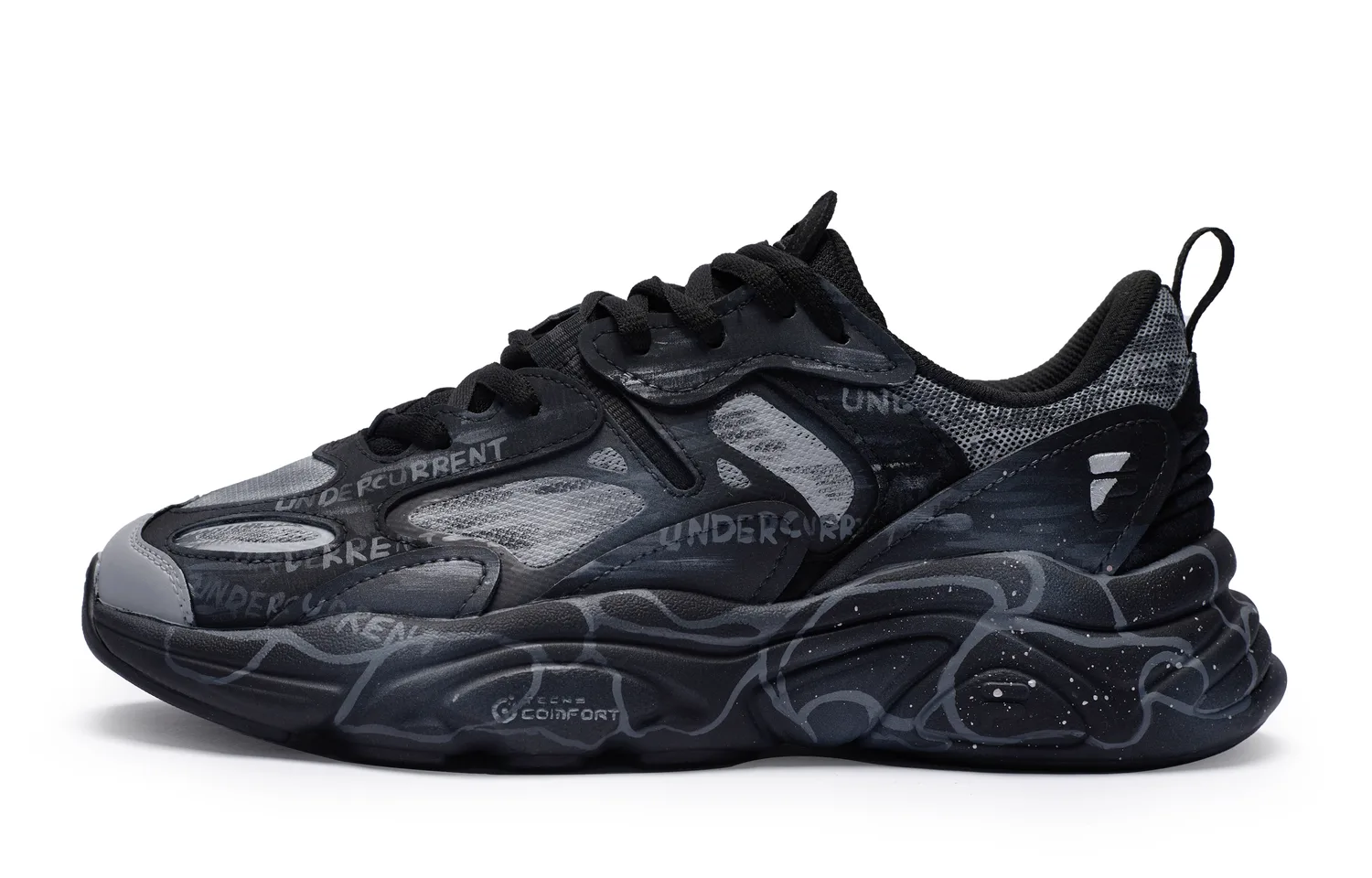 FILA Мужские повседневные кроссовки low top серые — фото 3