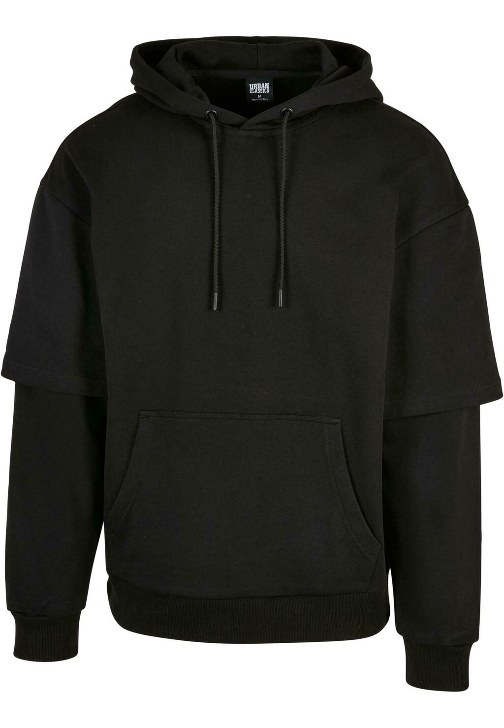 

Худи Urban Classics DOUBLESLEEVE, цвет Black, Черный, Худи Urban Classics DOUBLESLEEVE, цвет Black