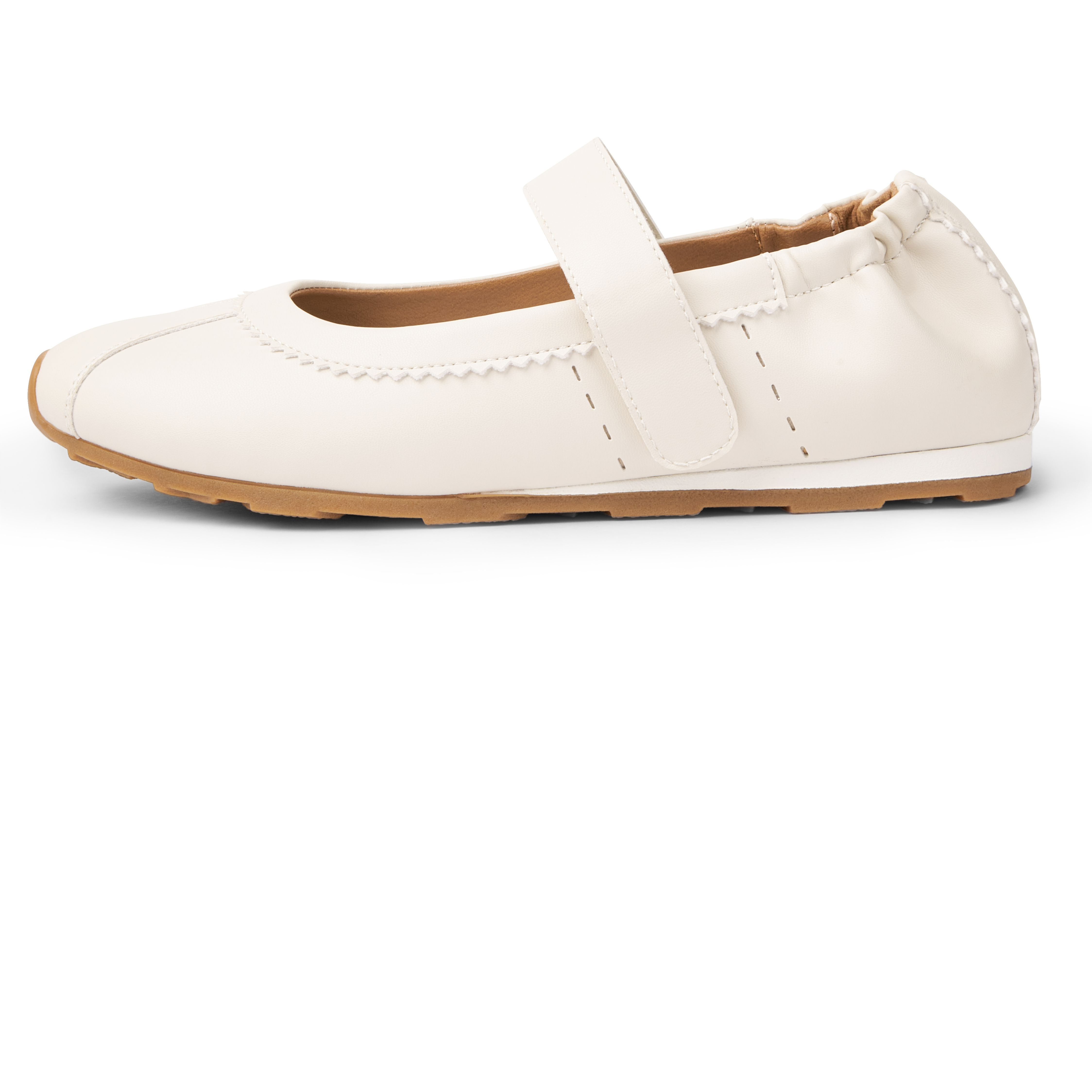 Женские повседневные однобортные туфли Lazy Time TOOMANYSHOES, Ecru